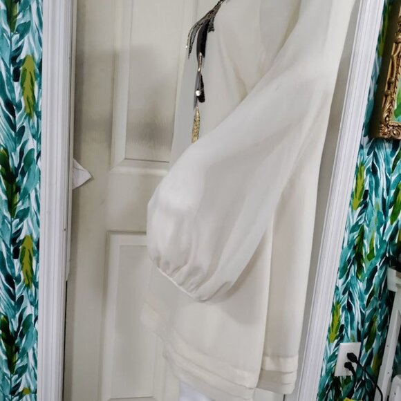 NWT Ted Baker Embellished Whimsy Weddingguest Above Knee Dress Cream Womens M - Picture 7 of 16